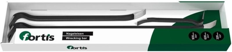 Nageleisen-Set 3tlg.320+620+935mm fortis