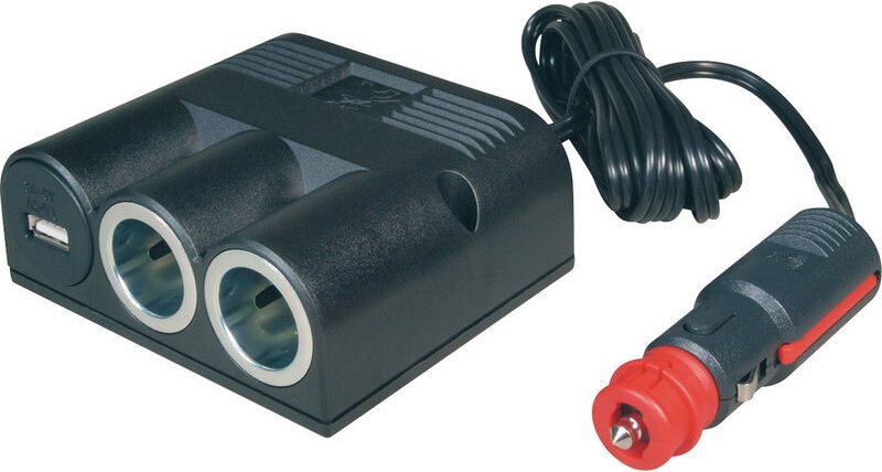 Thumbnail - 67335501 67335500 Zigarettenanzünder-Verteiler Anzahl Zigarettenkupplungen 2 x Schnittstell - Procar