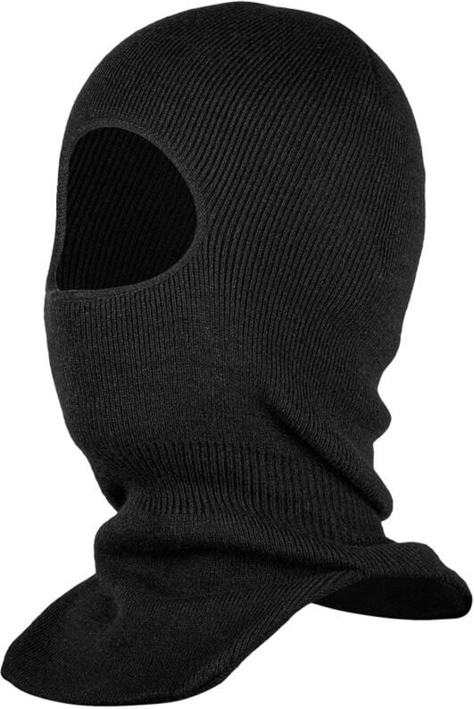 Isolierte Sturmhaube, schwarz, Einheitsgröße