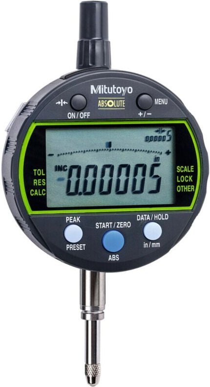Mitutoyo - Digitale Absolut-Messuhr mit PEAK-Funktion, Messbereich: 12,5 mm