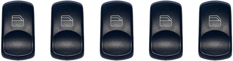 Tlily - 5X für Sprinter W906 Fenster Schalter Knopf Abdeckung Vorne Links (Beifahrer) A6395451913