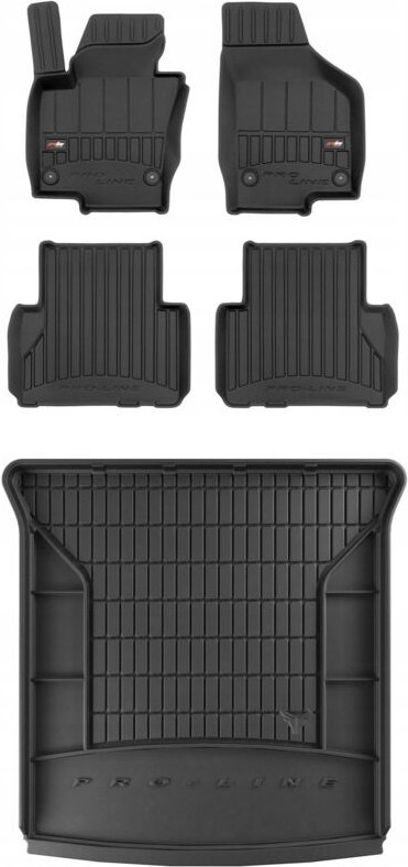 Thumbnail - SET 3D Gummifußmatten VW Sharan 2 2010-2022