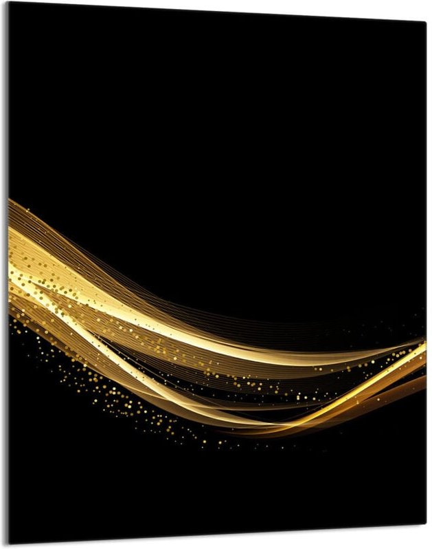 Glasschneidebrett 40x52 Schwarz