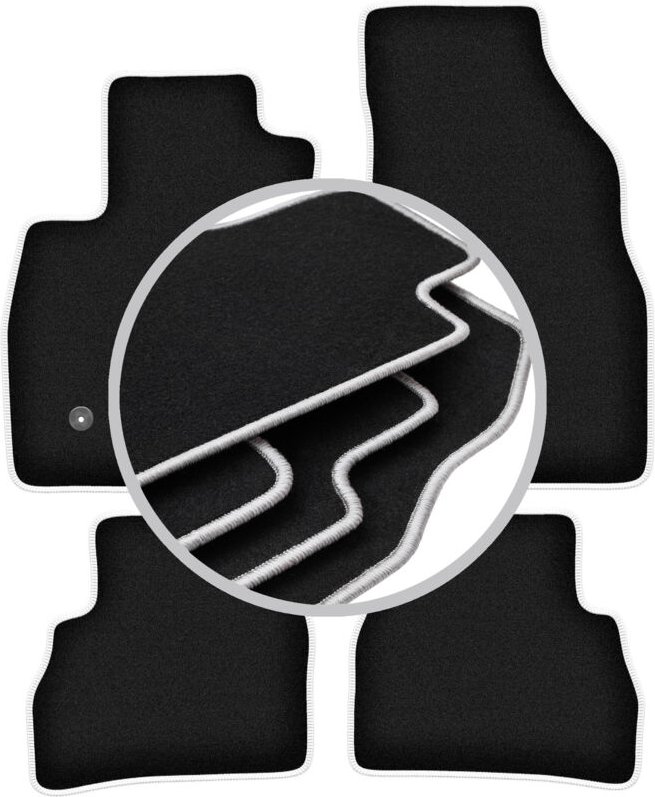 CARLUX-SILVER Automatten für: Fiat Doblo III Kombivan (2021-)