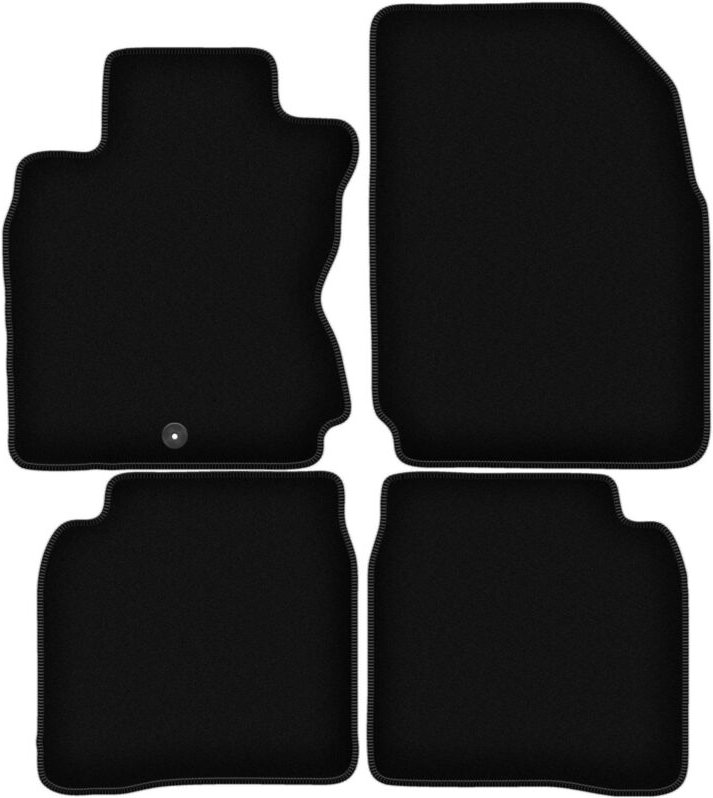 BASIC schwarze Veloursmatten für: Nissan Note I E11 Minivan (2006-2012)