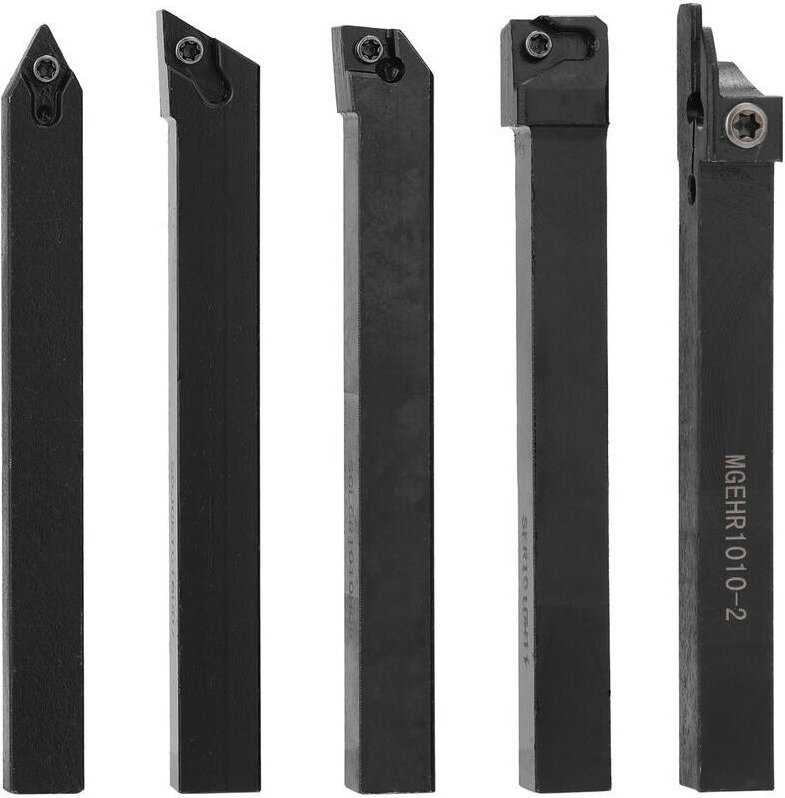 7-teiliger Drehwerkzeughalter mit 10 mm Schaft, Bohrstange mit Hartmetalleinsätzen