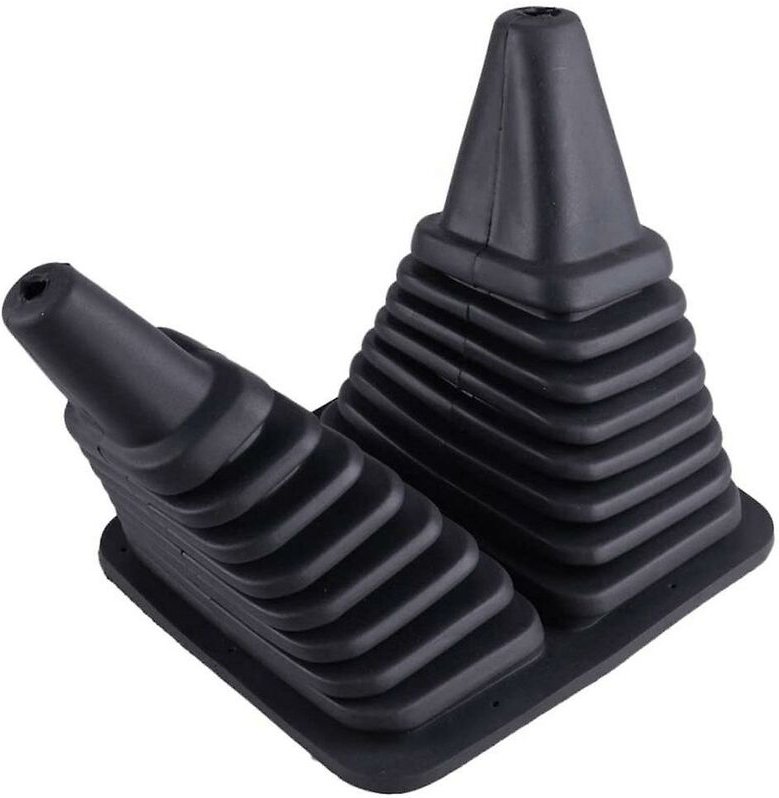 Woosien - Auto-Schalthebelknopf, äußerer Staubschutzrahmen für Pajero Montero Mk2 V31 V32 V33 Mb775561