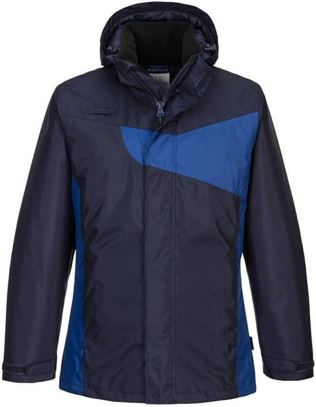 Thumbnail - Portwest PW2 Winterjacke Blau/Royal XXXL
