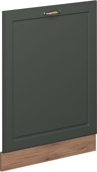 Geschirrspülblende Fame-Line, Grün-Gold Landhaus, 60 cm ohne Arbeitsplatte Vicco