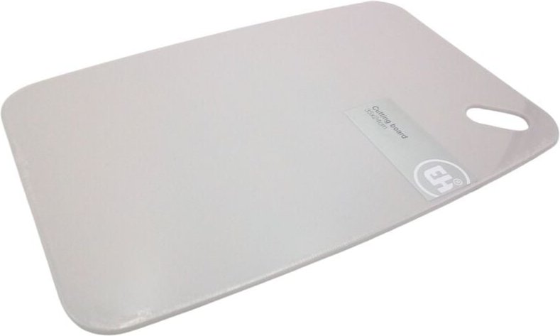 BURI Schneidbrett 30x20cm Küchenbrett Schneidebrett Frühstücksbrett Schneidunterlage - weiß