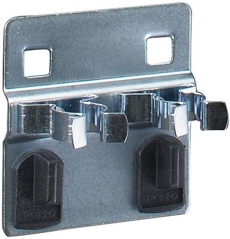 Bott - Doppelte Werkzeugklemme B60xT60xD2x16 mm für Lochplatten für Lochplatten