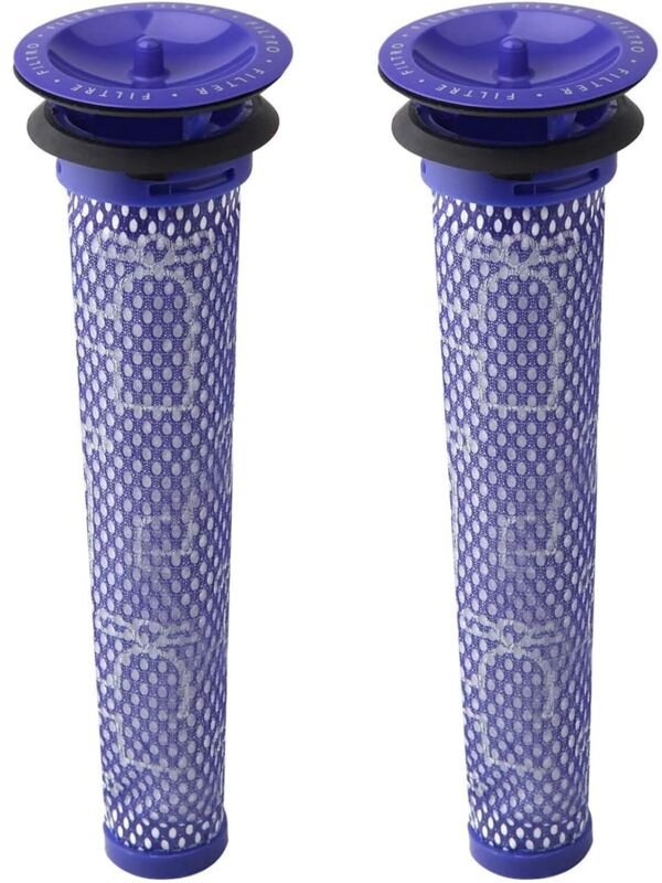 Packung mit 2 Ersatz-Vorfiltern für Dyson DC58, DC59, V6, V7, V8. Ersetzt Teilenummer 965661-01. 2 Filter - Sollbry