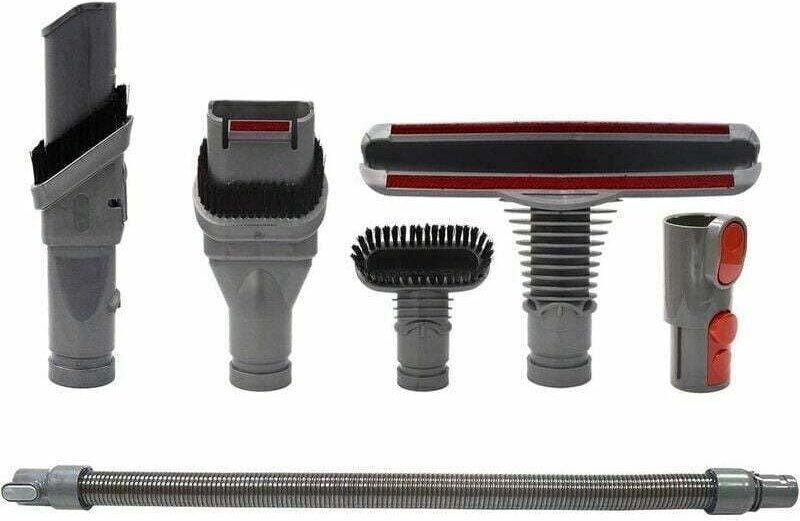 Thumbnail - Bürstenset Zubehör mit Schlauch für Dyson V8 V7 V6 V10 SV10 SV11 Staubsauger mit Adapter, Total Clean Pi��diese für Dyso...