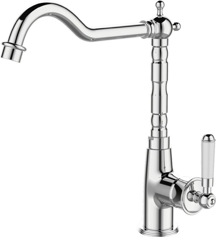 Leeds Retro-Spültischarmatur in Chrom - Essebagno