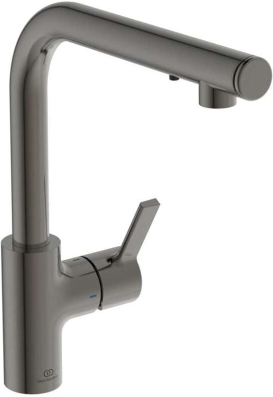 Ideal Standard Gusto - Spültischarmatur mit Seifenspender, Magnetic Grey A7817A5