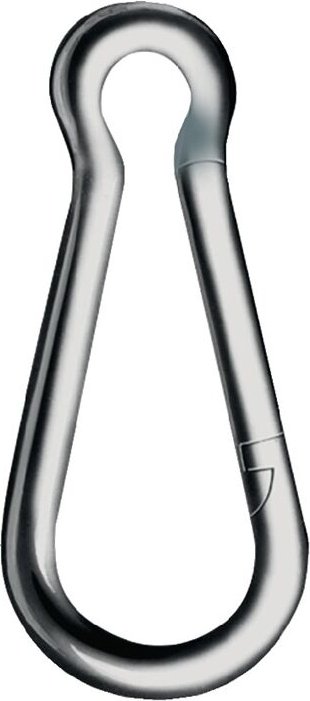 Kleinsorge 3012011V Karabinerhaken DIN 5299, Form C Länge 120 mm Drahtstärke 11