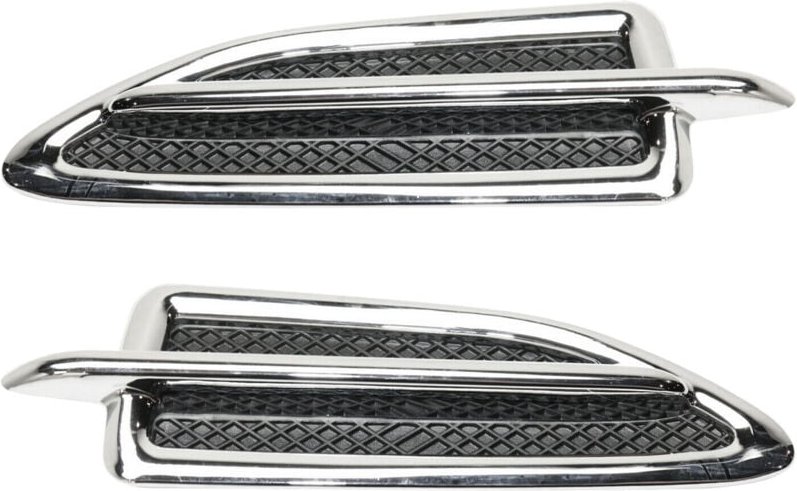Thumbnail - Tlily - 2Pcs Front Fender Vent Emblem Form Dekoration Trim Links + Rechts für 13-15 Escape CJ5Z16228AA CJ5Z16228AB