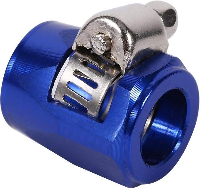 Keenso AN6 Schlauchende Finisher Klemmschellen Linie Endabdeckung Clamp Finisher Fitting Heizöl Wasserleitung Clip Clamp...