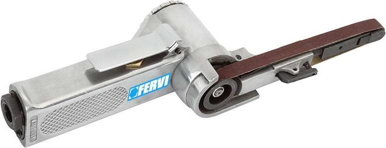 DRUCKLUFT BANDSCHLEIFER FINGERSCHLEIFER 10x330 mm SCHLEIFBÄNDER FERVI 0784
