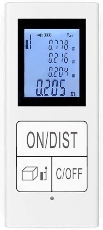Laser-Entfernungsmesser, tragbares, über usb wiederaufladbares, hochpräzises Mini-Digitalkammer-Messgerät für technische...