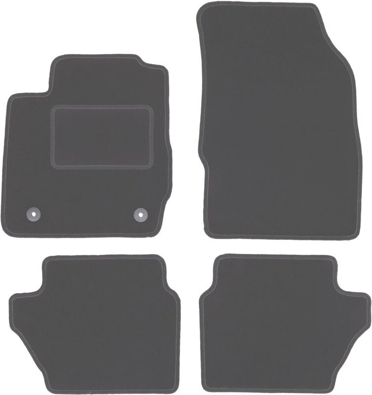 Graphit-Fußmatten für: Ford Fiesta MK7 Fließheck (2011-2017)