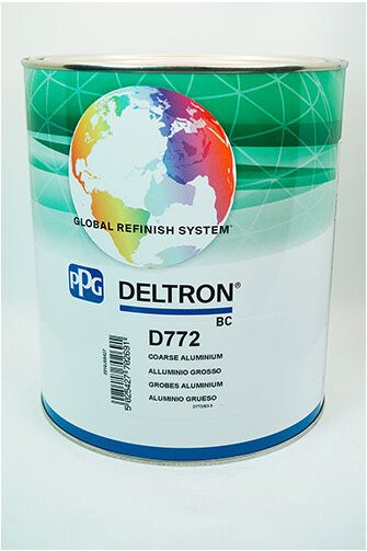 Ppg Deltron D772 Bc Grob Aluminium 3.5 Liter