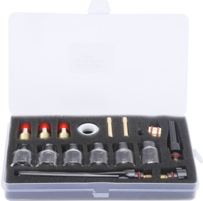 Schweißglasdüse, Schweißbrenner-Zubehörsatz mit glatter Oberfläche Angemessene Struktur für das Zuhause des Ingenieurs -...