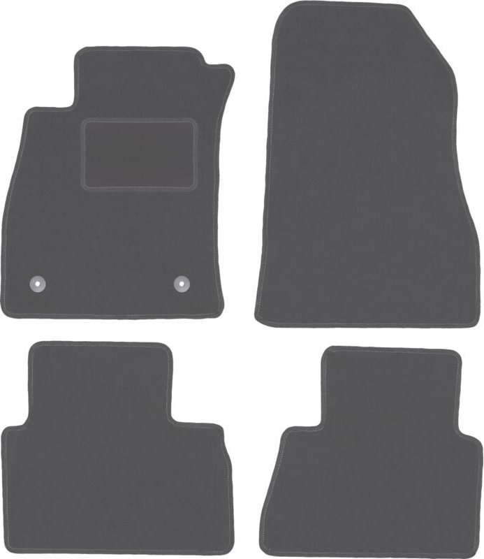 Graphit-Fußmatten für: Nissan Juke F15 Crossover (2010-2017)