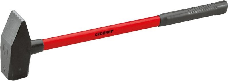 Vorschlaghammer mit Fiberglasstiel, 5 kg, 800 mm - Gedore