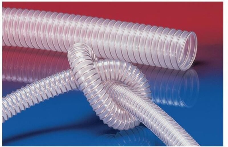 Absaug- und Förderschlauch airduc® pur 351 food Innen-Ø 130 mm Außen-Ø 139,00 mm Länge 10 m Wandstärke 4.5 mm