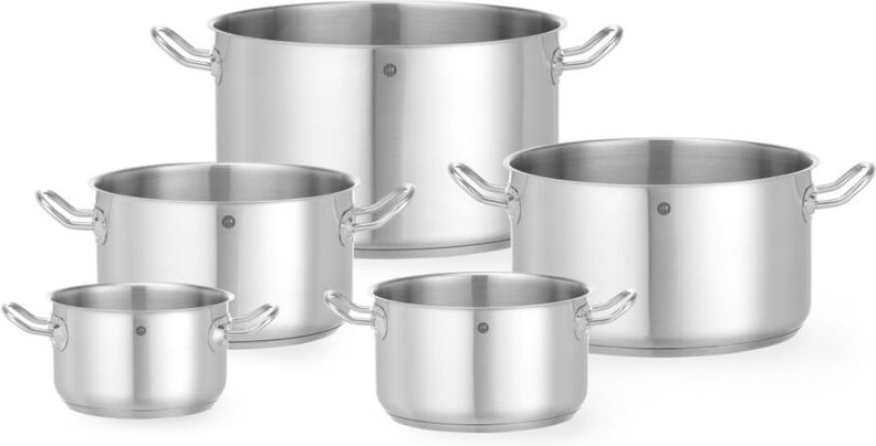 HENDI Fleischtopf - ohne Deckel, Kitchen Line, 6L, ⌀240x(H)135mm