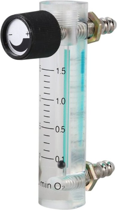 Thumbnail - 0,1-1,5Lpm Sauerstoff-Durchflussmesser Durchflussmesser 1,5L Gasregelventil