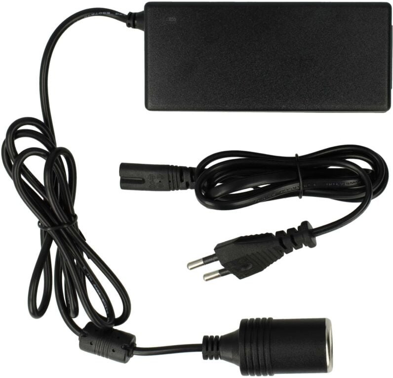 Vhbw - Netzadapter Eurostecker auf Zigarettenanzünder-Buchse kompatibel mit Dometic Waeco CoolFreeze CF11, CDF26 Kühlbox...