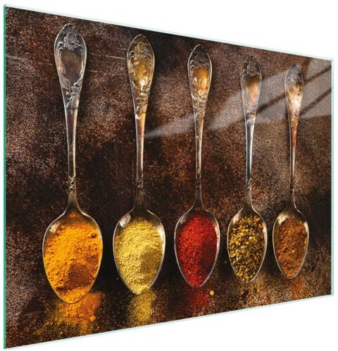 Glasschneidebrett 30x22 Gewürze