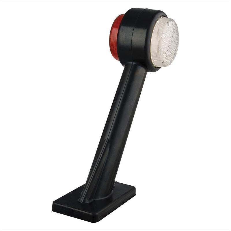 Umrissleuchte 1224v rotwei 166x193mm led rechts