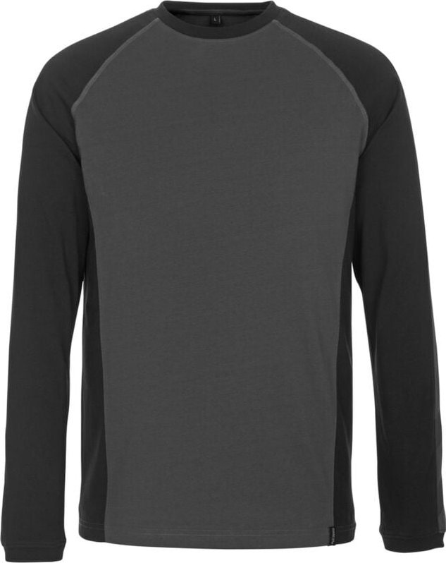 T-Shirt bielefeld unique langarm 50568 m dunkelanthrazit/schwarz - Mascot