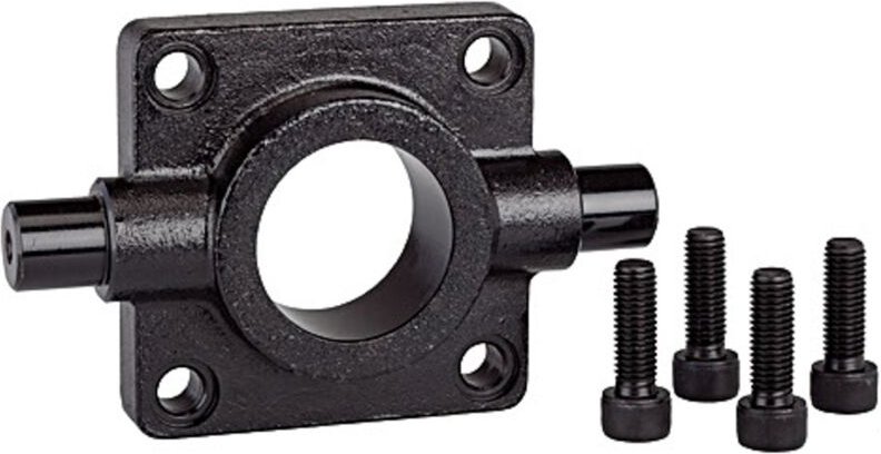 Schwenkkopfbesfestigung Typ »ftc« f.Normzylinder mit Kolben-Ø125 - Riegler