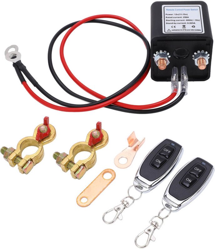 Zoternen - 12 v 250 a Batterie-Ferntrennschalter, verbesserte Fernsteuerung verhindert Entladung