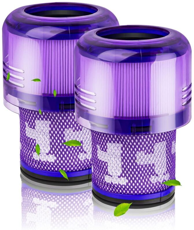Beijiyi - Filter für Dysons, v11 Filter für Dyson SV14, Ersatzfilter Ersetzen Sie 2 Packungen