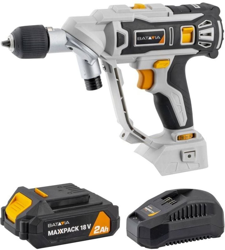 Inkl. 2.0 Ah Akku / 2.4 Ah Ladegerät