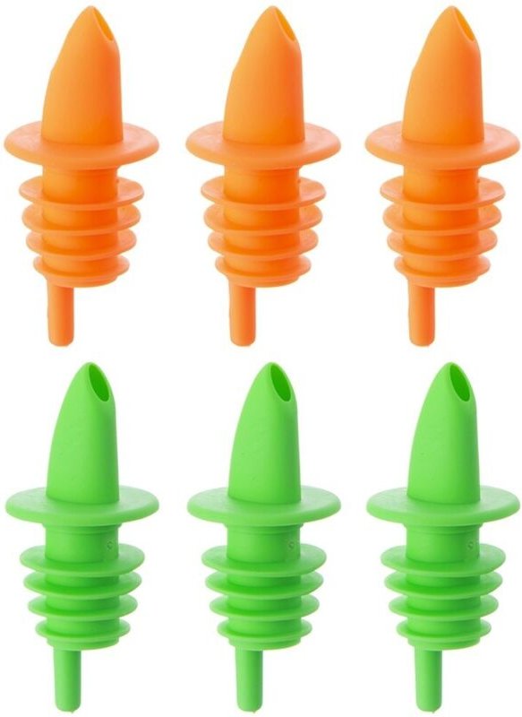 Bottle dispenser flexible pourer 6 pcs