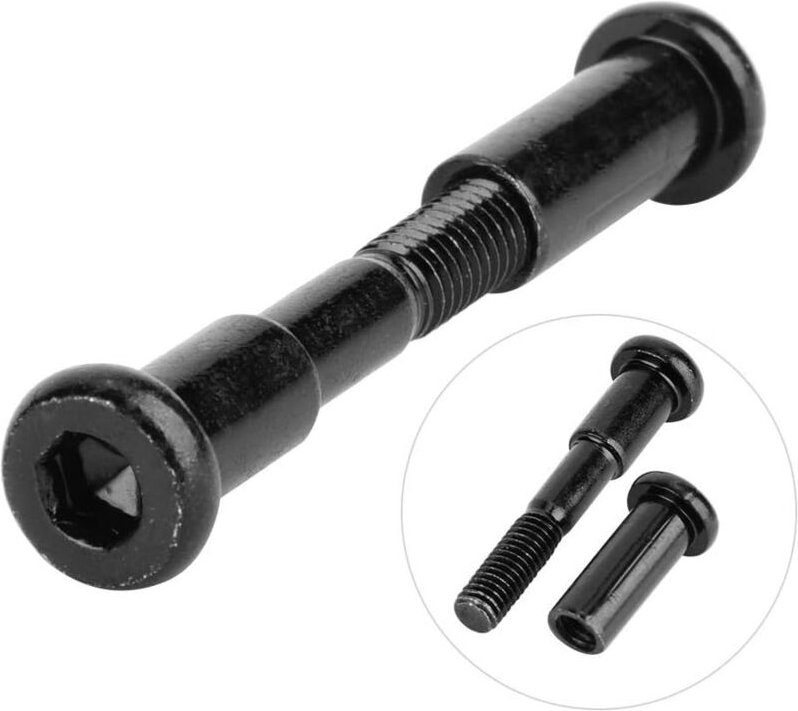 Sollbry - Schraube für Xiaomi – Feste Bolzenschraube, zusammenklappbar, für Xiaomi M365 Scooter-Ersatzteile, Schwarz