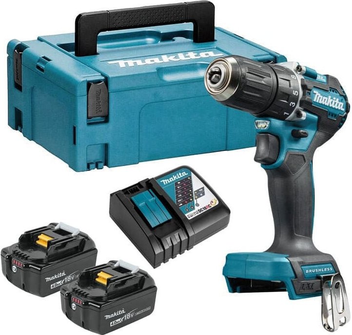 Thumbnail - Bohrschrauber 18V LXT (2x4,0 Ah) in MAKPAC - MAKITA DDF487RMJ