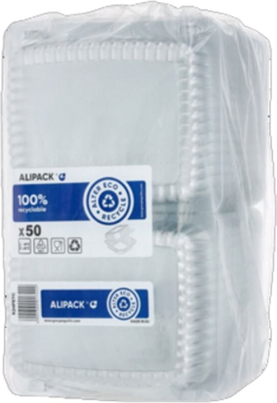 Versiegelte PET-Behälter 50 Stück ALIPACK Guillin, Polen