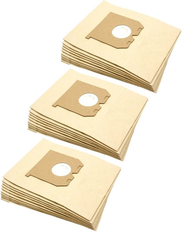 30x Staubsaugerbeutel kompatibel mit AEG/Electrolux E42N, Lite Z1800, Lite Z1870 Staubsauger - Papier, 24cm x 18cm, sand...