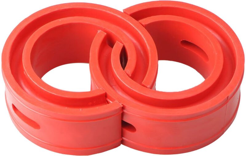 Jeffergarden 2 PCs Autofeder Stoßdämpfer Flexibler Gummi -Stoßfängerpuffer -Kissen -Spulen -Spacer F F.