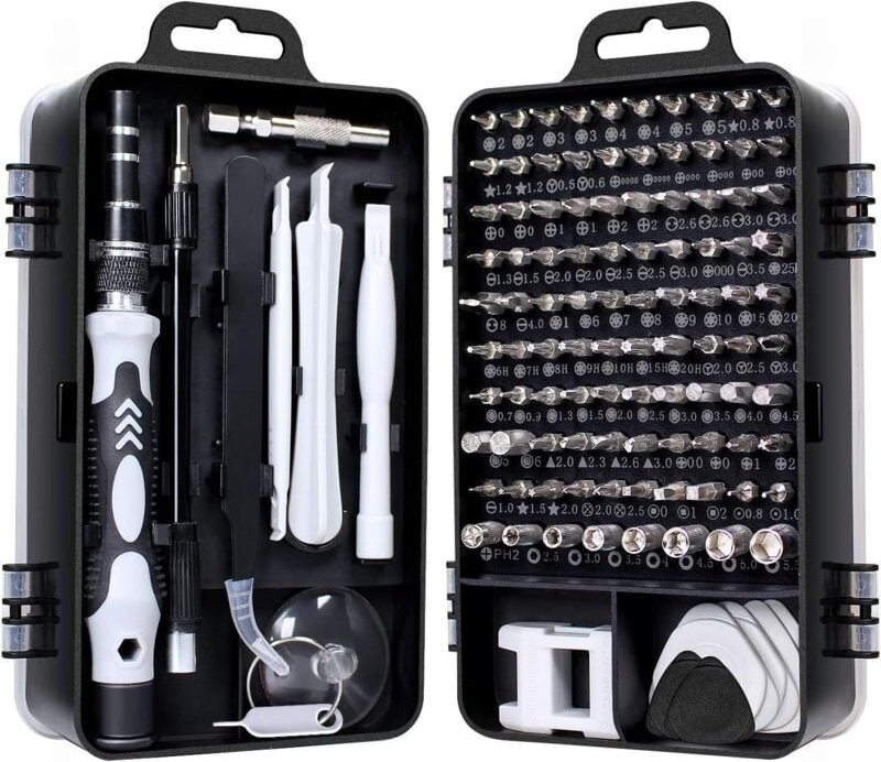 138-in-1-Präzisionsschraubendreher-Set, Mini-Schraubendreher-Kit, Computerwerkzeug für PC, MacBook, iPhone, Brille, Uhr,...