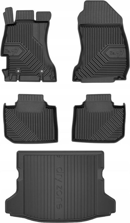 SET 77 Fußmatten und Matte Subaru XV 1 2011-2017