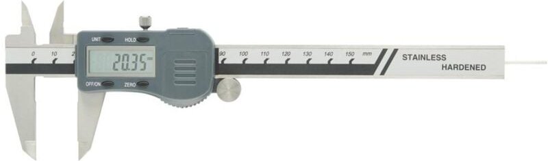 Digital-Taschenmessschieber 200mm mit Daten et - Fortis