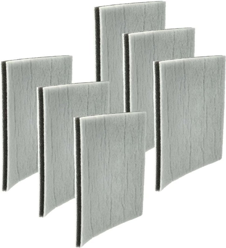 Filterset 6x Motorschutz-Filter kompatibel mit Philips Specialist FC9131A, FC9132, FC913201, FC9132A Staubsauger - Vhbw